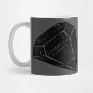 Chris Hernandez Artist - Diamond (in black) Mug